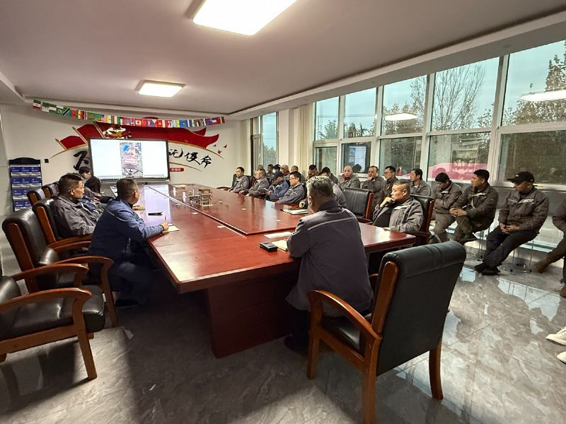 金隆機械十一月安全生產專題會議